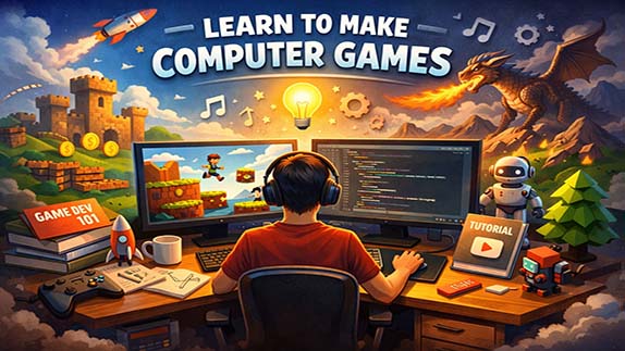 Learning How to Make a Computer Game: A Beginner’s Guide