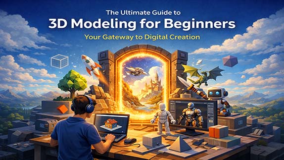 The Complete Beginner's Guide to 3D Modeling: Your Gateway to Digital Creation