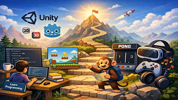 The Complete Learning Path to Becoming a Game Developer (From Zero to Real Skills)