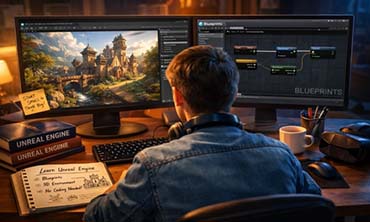 Learning Unreal Engine: A Beginner-Friendly Guide to Game Development and Real-Time Creation