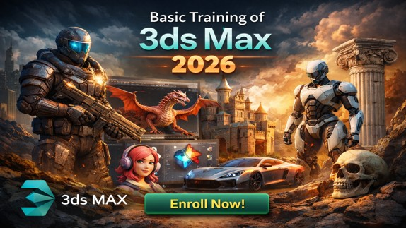 Basic Training of 3ds Max 2026